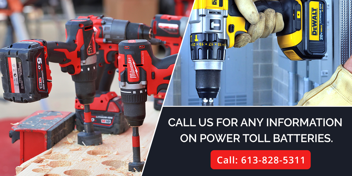 contact for power tool batteries