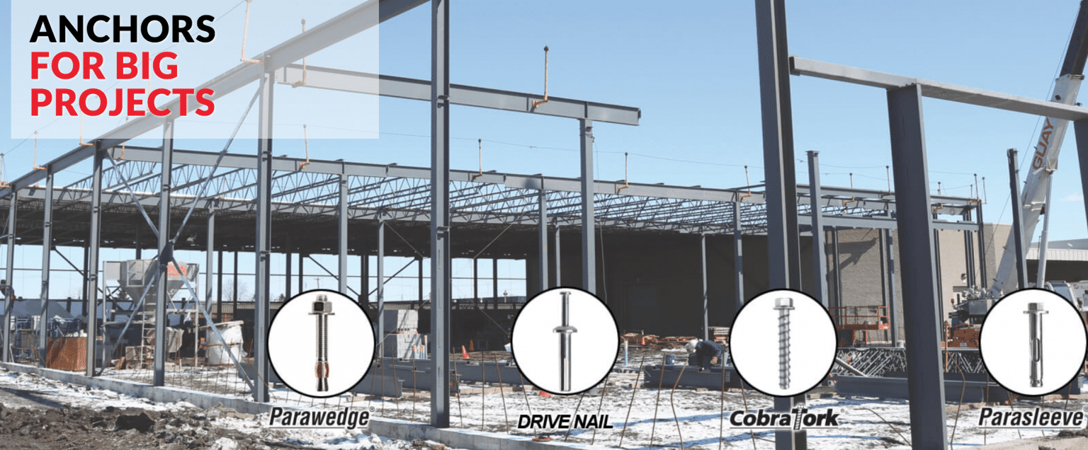 Cobra Concrete Anchors in Stock Ottawa Fastener Supply Ottawa