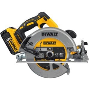 •	The DEWALT 20V Max Cordless Circular Saw