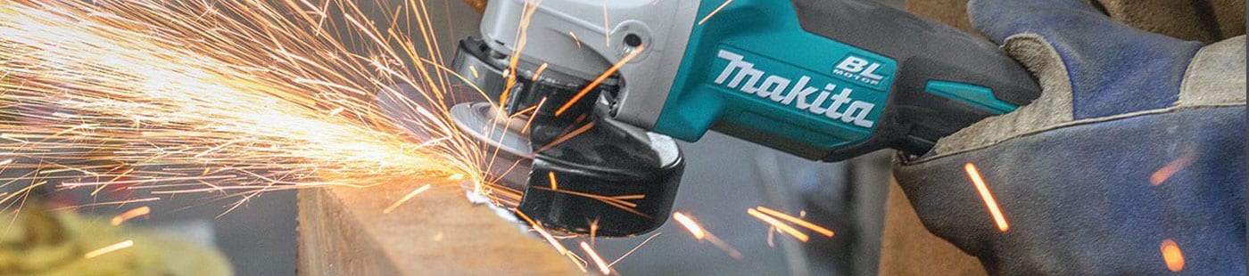 Makita power tool used for polishing