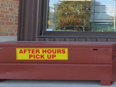 After Hours Pickup at Ottawa Fastener Supply 