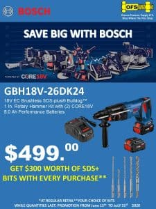 OFS GBH18V GET 300 BITS page 001