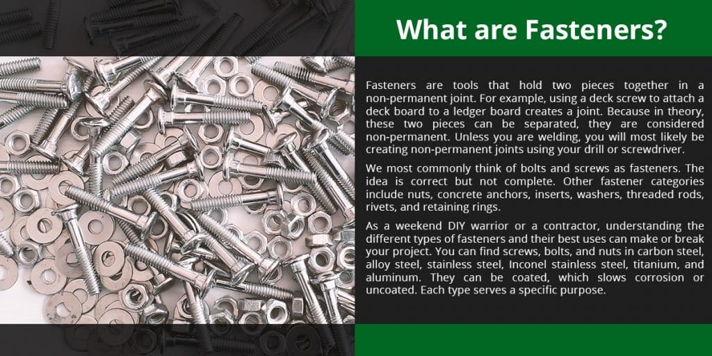 What are Fasteners?