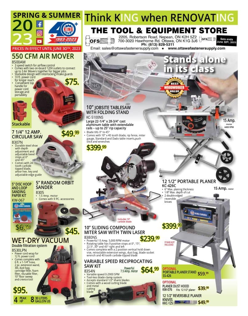 King Canada Consumer Flyer 2023 page 0001